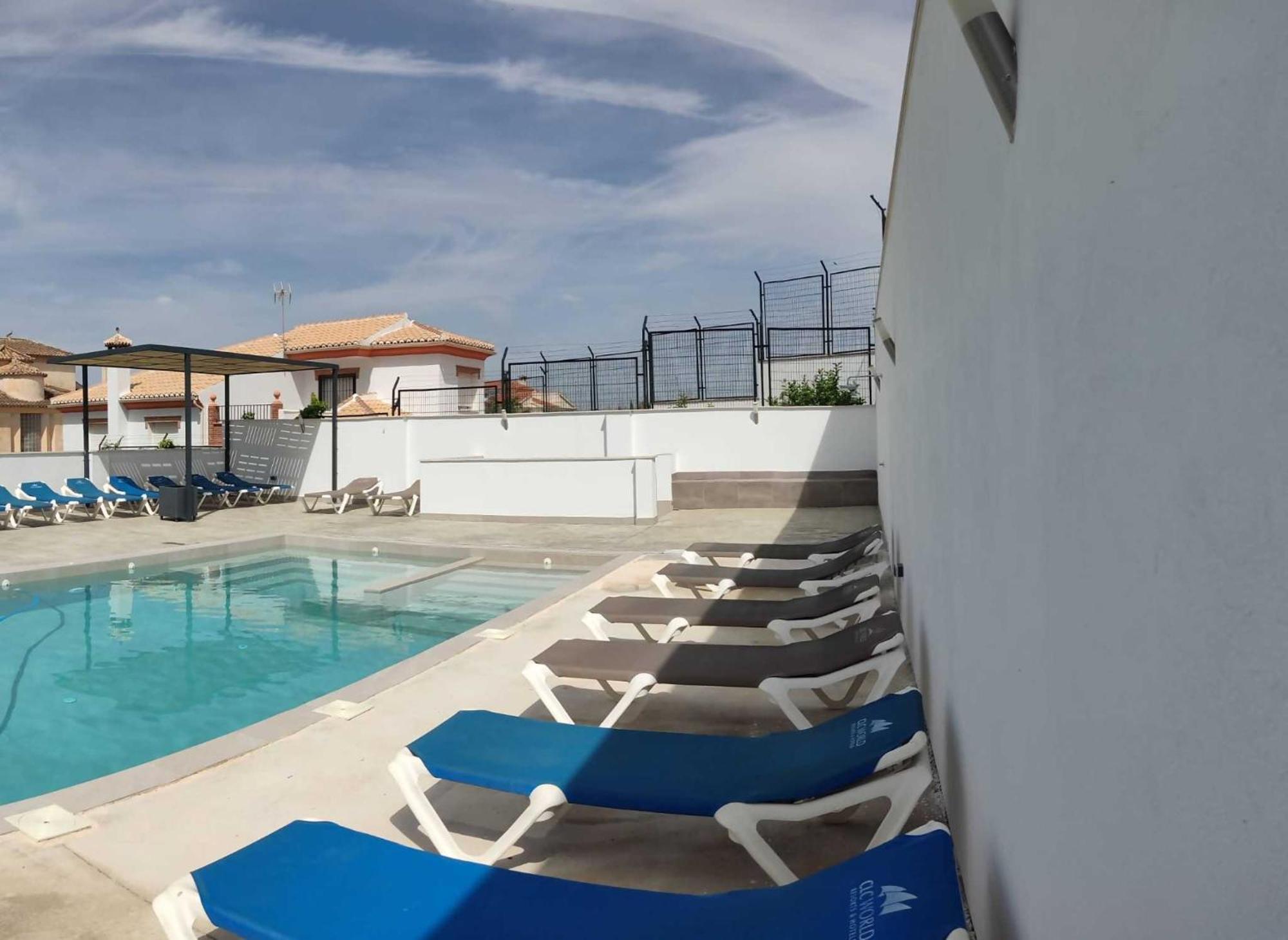 A 15 Minutos Granada Piscina Jacuzzi Barbacoa Pensionat Güevéjar Exteriör bild